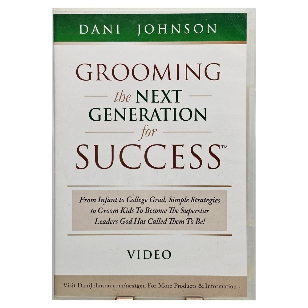 Dani Johnson Grooming The Next Generation For Success Parenting Instructional DV
